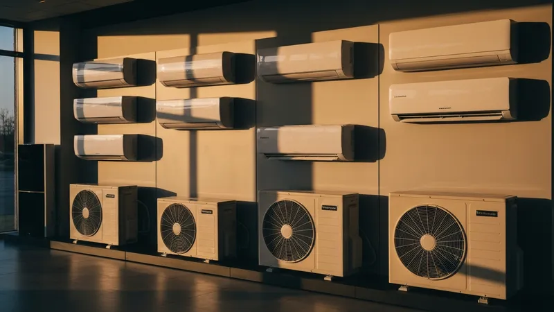 Différents types de systèmes de climatisation